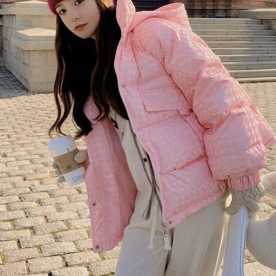 Embo Down Pearl Shiny Jacket