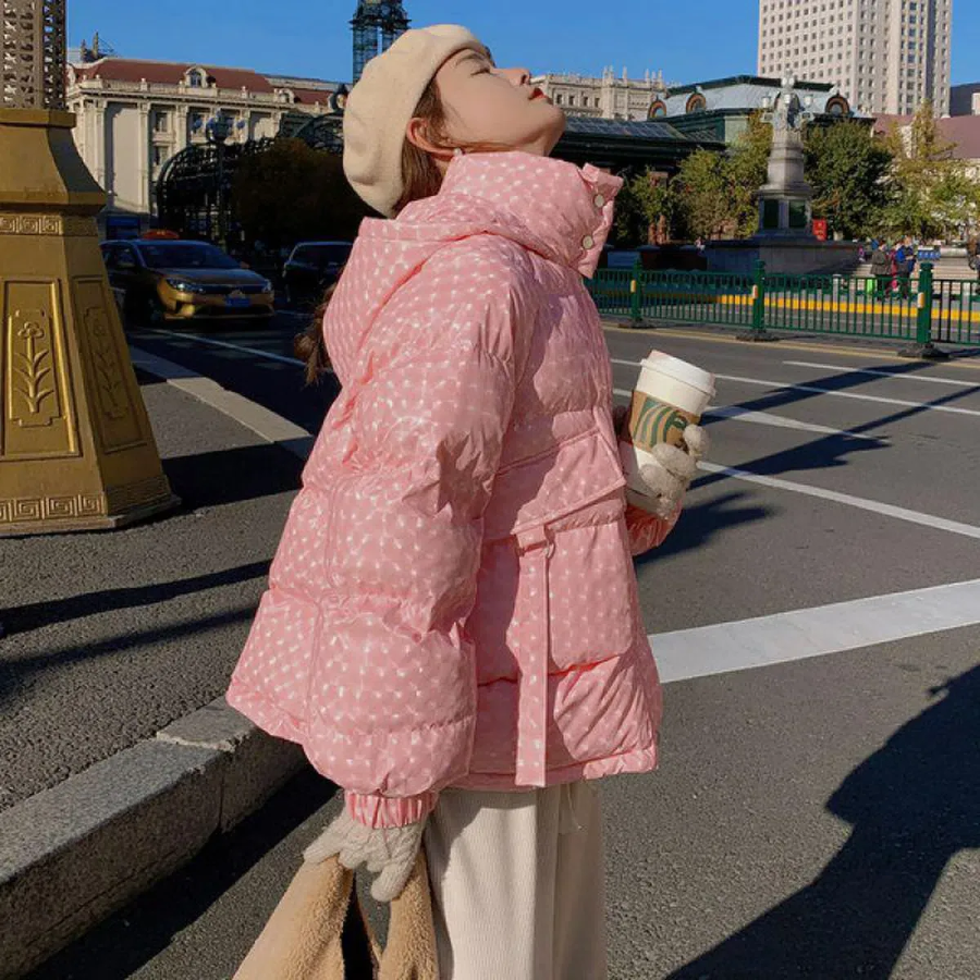 Embo Down Pearl Shiny Jacket