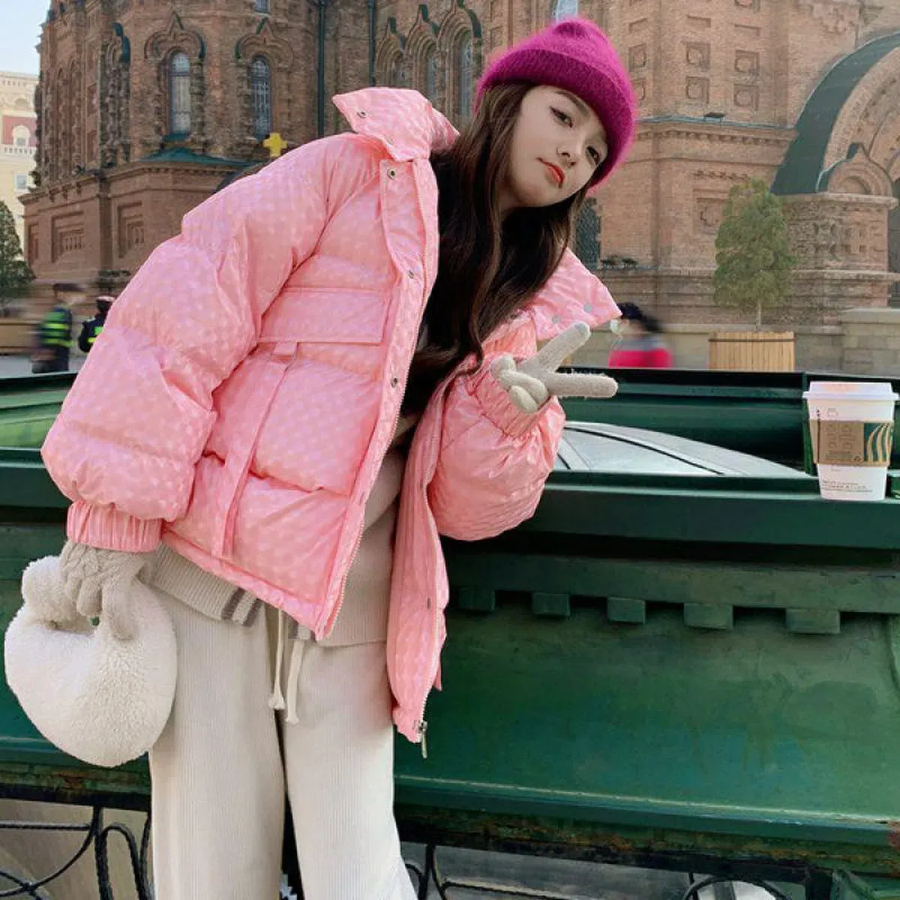 Embo Down Pearl Shiny Jacket