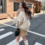 Luxury Goose Down Fur Collar Jacket