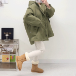 Oversized Hooded Down