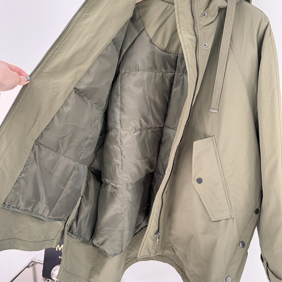 Oversized Hooded Down