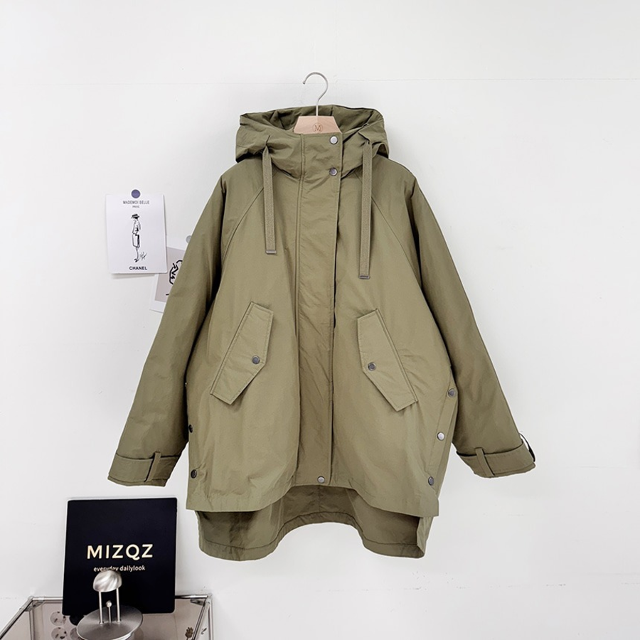 Oversized Hooded Down