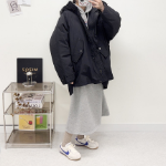 Oversized Hooded Down