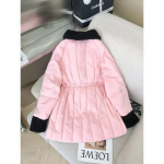 Down Corduroy Velvet Mid Coat