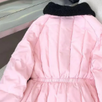 Down Corduroy Velvet Mid Coat