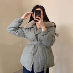 Свободный размер-Синий-Куртки