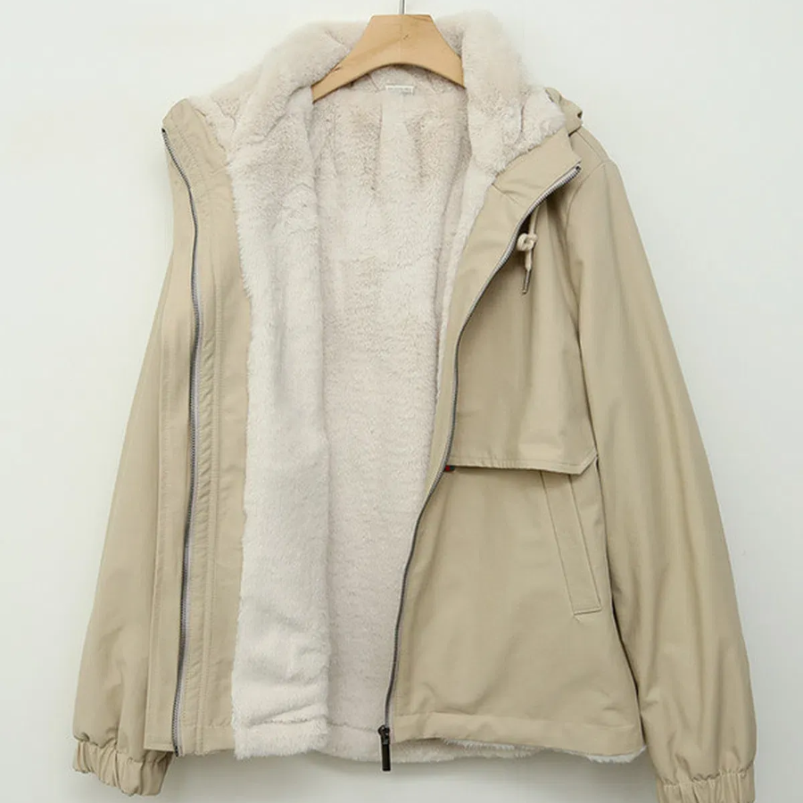 Nylon Winter Hooded Parka