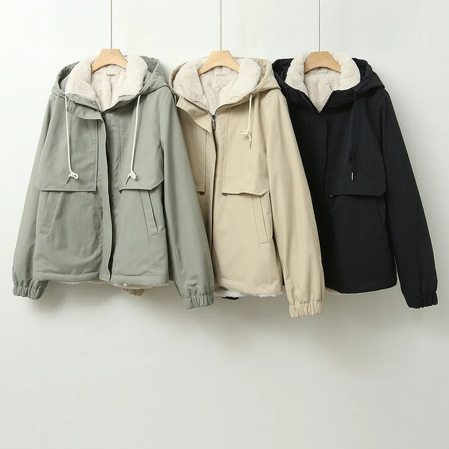 Nylon Winter Hooded Parka