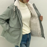 Nylon Winter Hooded Parka