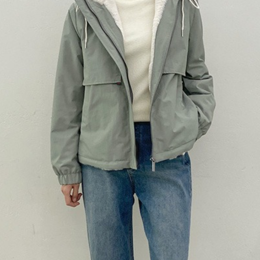 Nylon Winter Hooded Parka