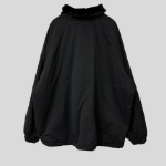 Oversized High Neck Quilted Coat