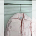 Light Pink Yellow Down Jacket