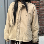 Faux Shearling Short Windbreaker