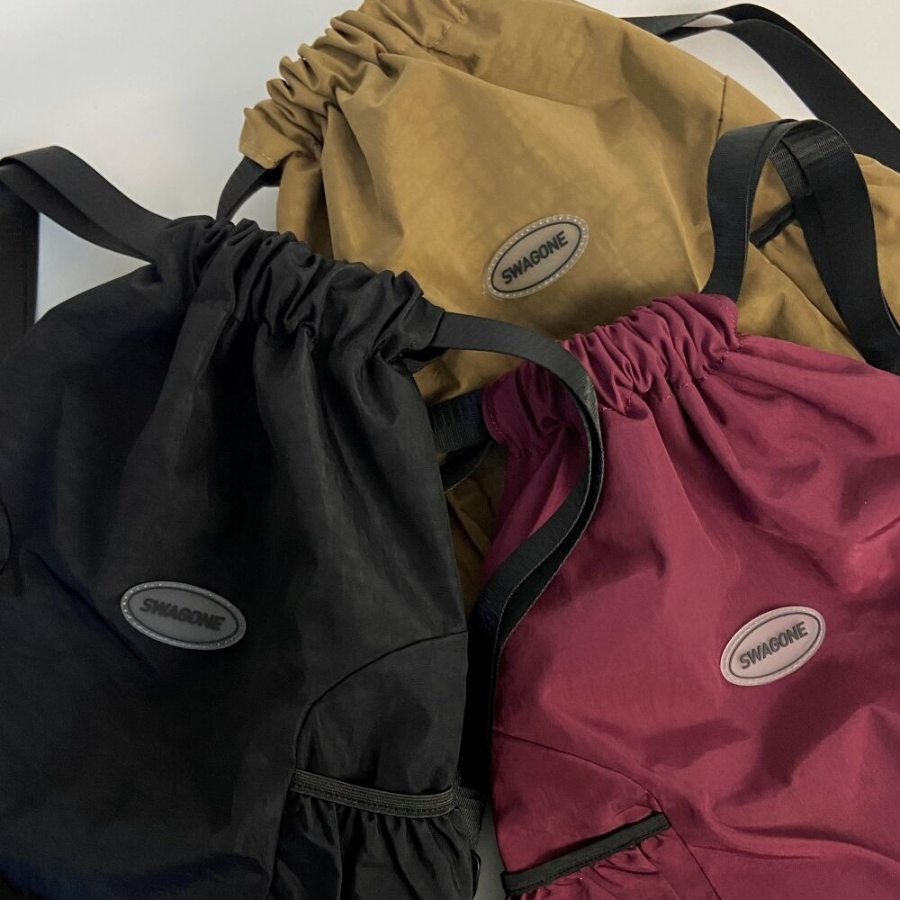 Swagon Casual Nylon Drawstring Backpack — лёгкий акцент на стиле и практичности