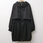 Long Fall Hooded Zip-Up Windbreaker