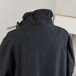 Chic Safari Long Windbreaker