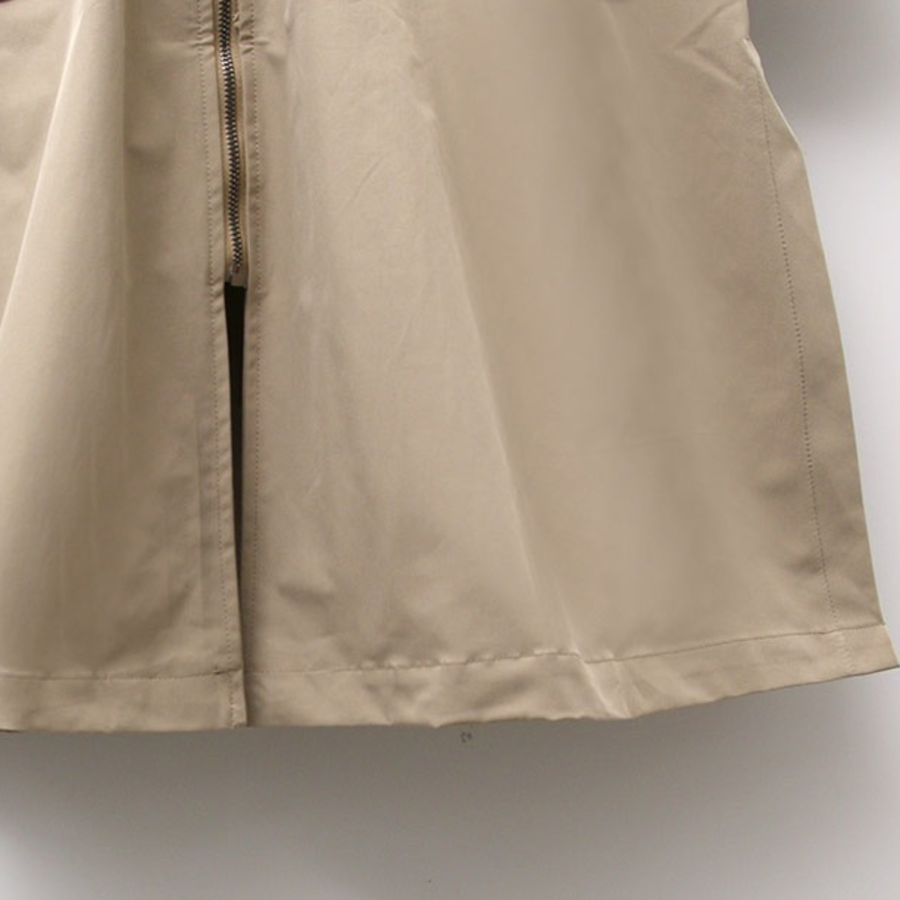 Chic Safari Long Windbreaker