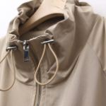 Chic Safari Long Windbreaker