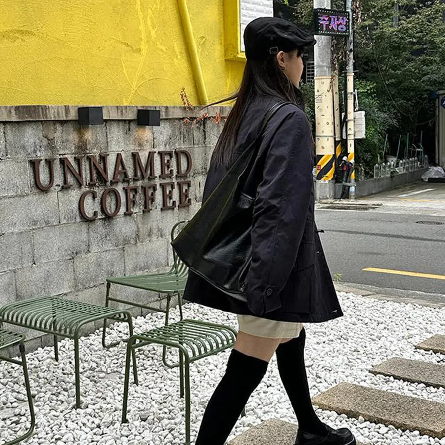 High Neck Anorak Windbreaker