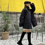 High Neck Anorak Windbreaker