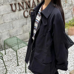 High Neck Anorak Windbreaker