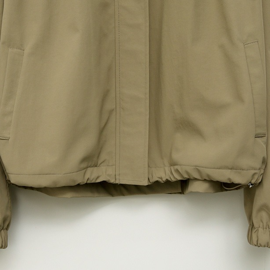 Nylon Zip-Up Work Jacket