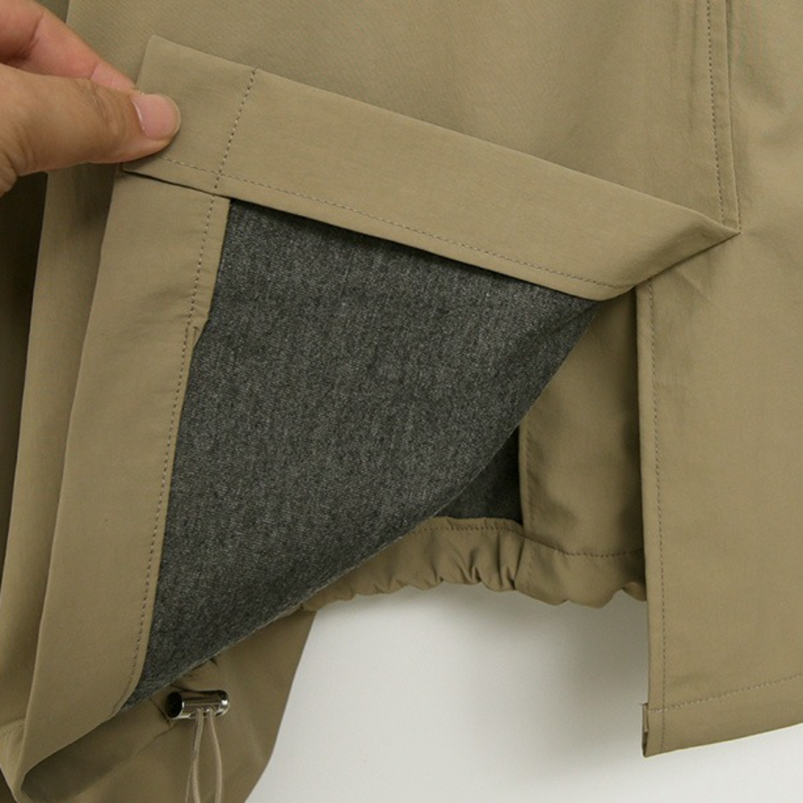 Nylon Zip-Up Work Jacket