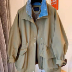 Denim Collar Cotton Field Jacket