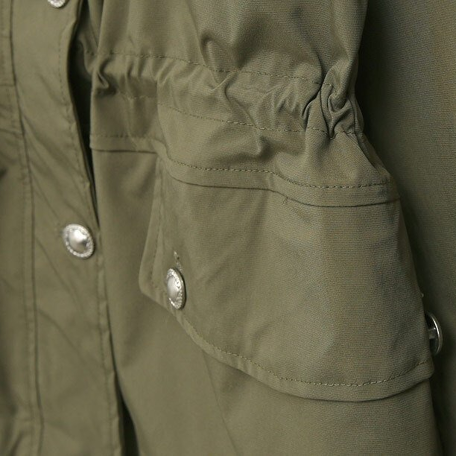 No-Collar Cotton Short Jacket