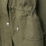 No-Collar Cotton Short Jacket