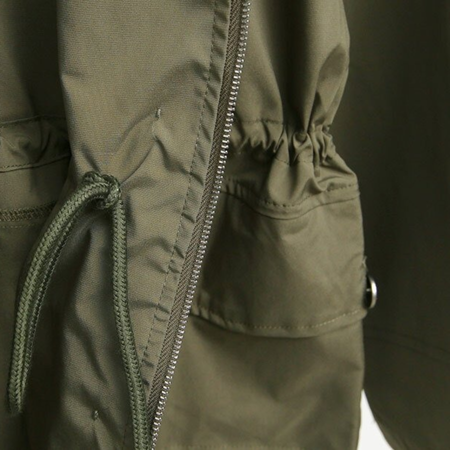 No-Collar Cotton Short Jacket