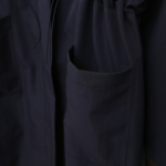 Color-Block String Long Cotton Jacket