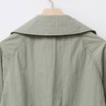 Collar Roll-Up Crop Windbreaker Jacket