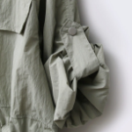 Collar Roll-Up Crop Windbreaker Jacket