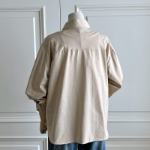 Nylon Collar Shirt-Style Jacket