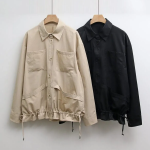 Nylon Collar Shirt-Style Jacket