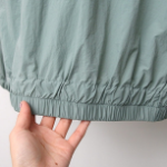 No Collar Nylon Windbreaker