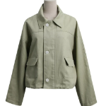 Cotton Collar Short String Jacket