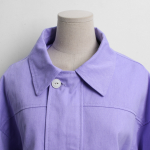 Cotton Collar Short String Jacket