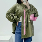 Boxy Loose-Fit Safari Field Jacket