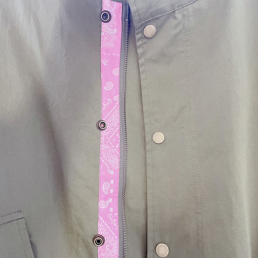 Boxy Loose-Fit Safari Field Jacket