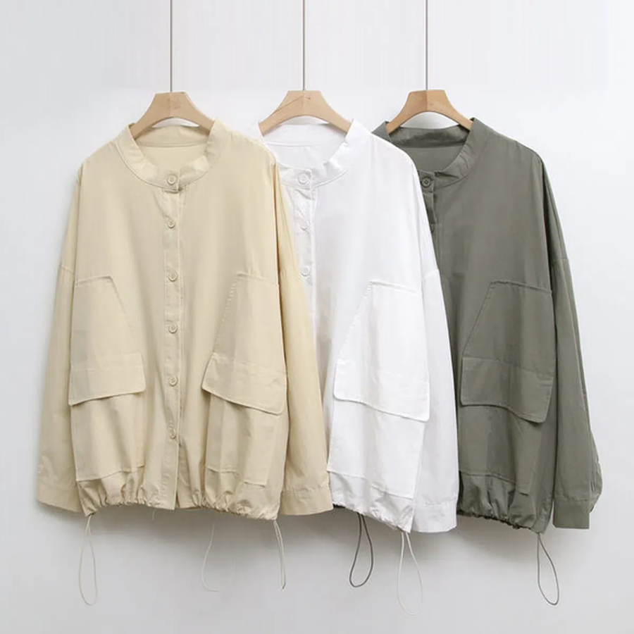 Cotton String China Collar Spring Jacket