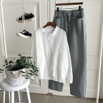 Cotton String China Collar Spring Jacket