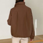 Pocket Shirring Adjustable Jacket