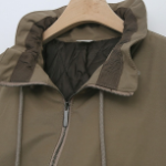 Pocket Shirring Adjustable Jacket