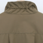 Pocket Shirring Adjustable Jacket