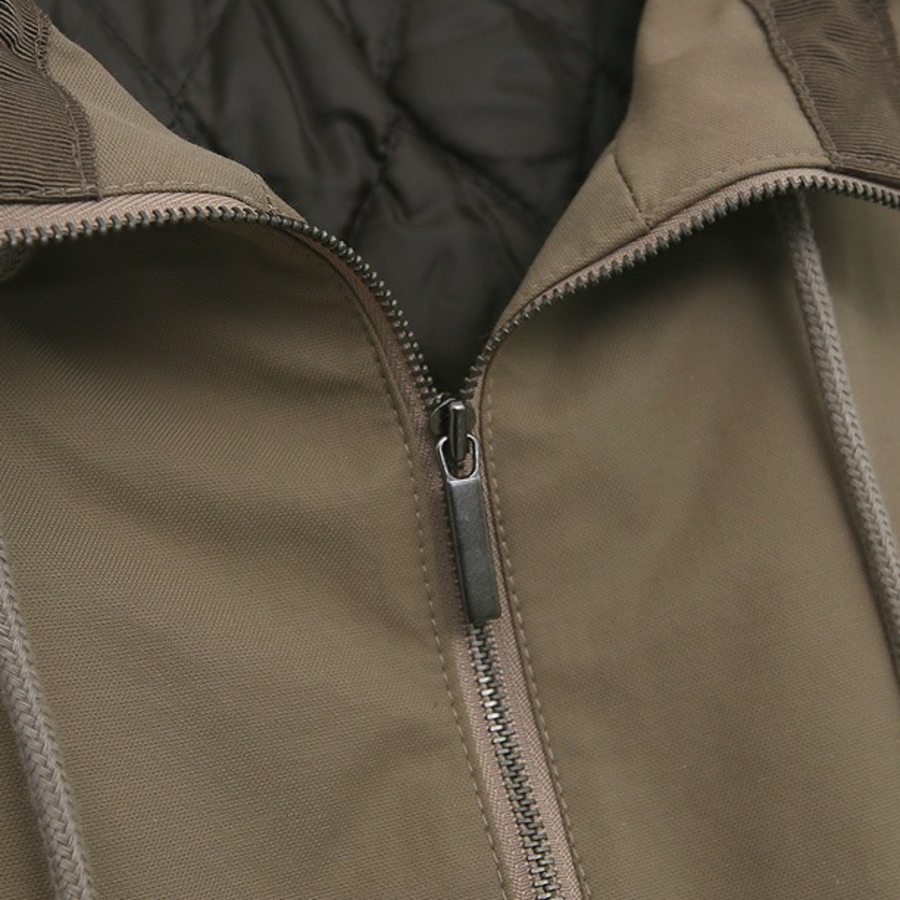 Pocket Shirring Adjustable Jacket