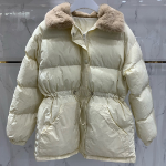 Fur Collar Padded Short Jacket
