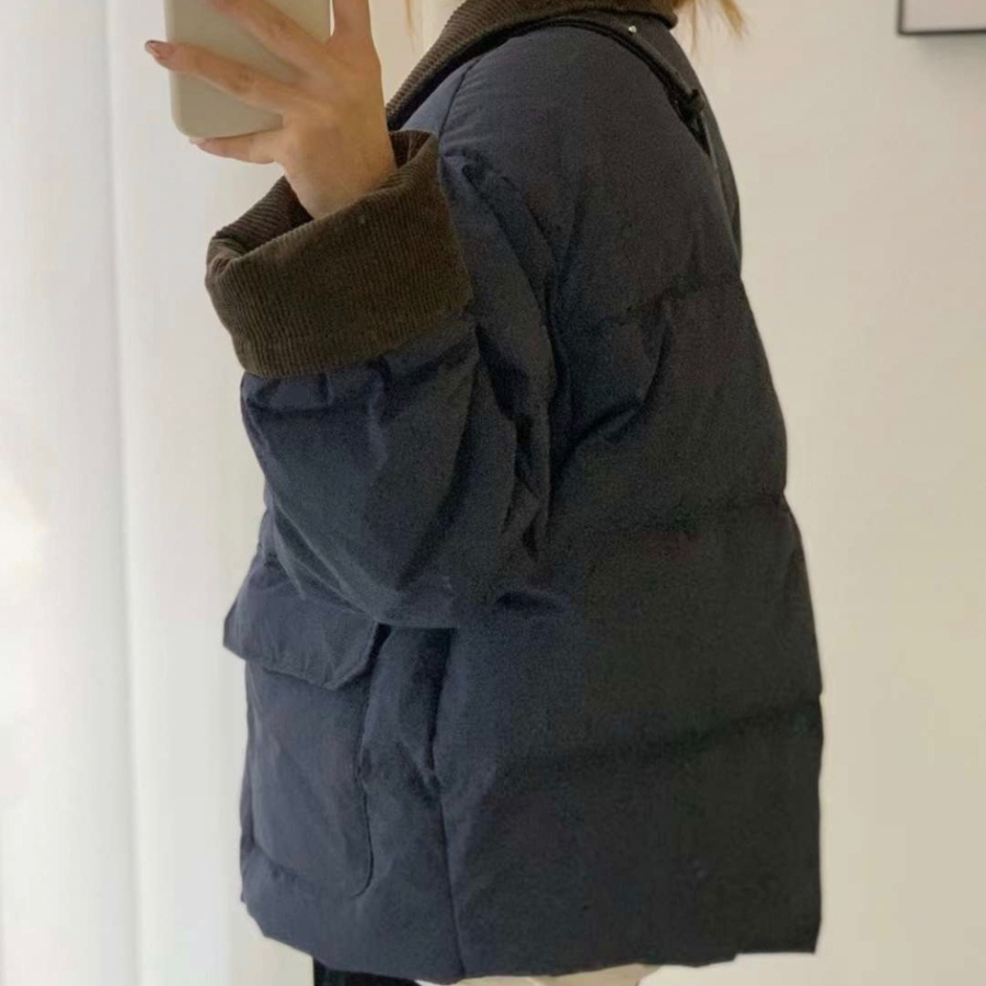 Corduroy Padded Short Jacket